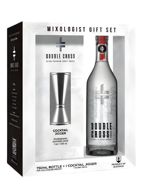 Double Cross Vodka Mixology Set