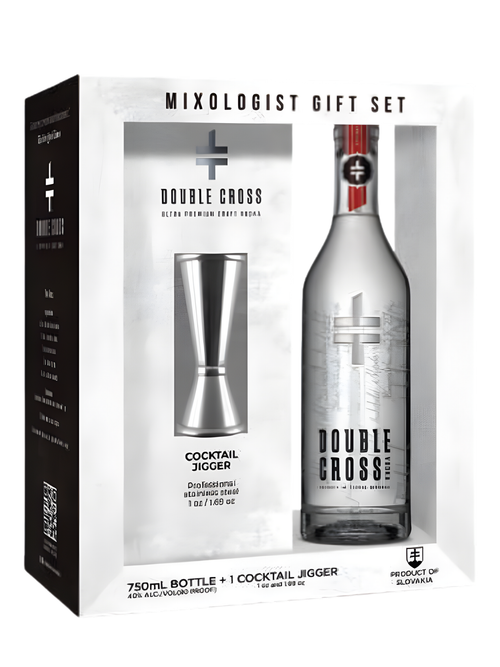 Double Cross Vodka Mixology Set
